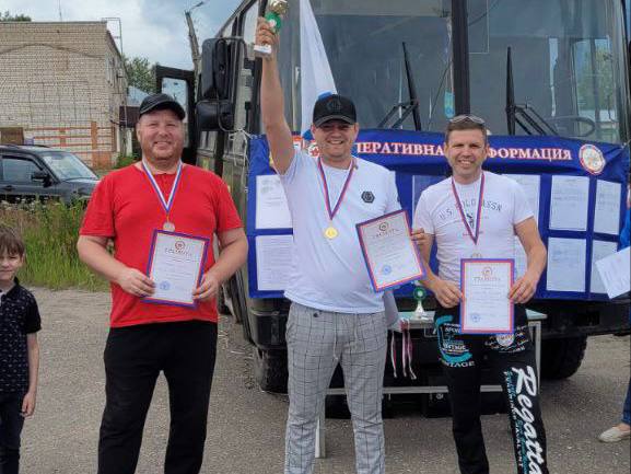Сотрудник компании "ДиПОС" принял участие в Чемпионате Ивановской области по автомногоборью