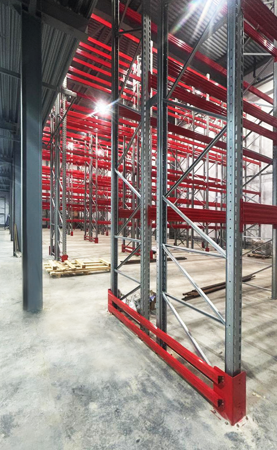 Стеллажи на высоте